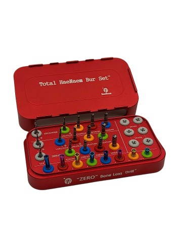 Экспертный набор сверел для остеоденсификации Total Haenaem Bur Set